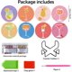 thumbnail image 5 of Kit DIY de posavasos con pintura de diamantes de 8 piezas Canrichshop, 5 of 7