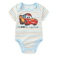 thumbnail image 4 of Disney Cars Baby Bodysuits (Boys), 3 Pack, Sizes 3M-24M, 4 of 7