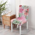 thumbnail image 4 of Set of 4 Modern Floral Dining Chair Covers Bright Wildflower and Butterfly Pattern Washable Polyester Stretch Slipcovers Removable Seat Protector for Artistic Home, 4 of 7