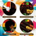 thumbnail image 4 of Colorful Design Black History Banner Red Yellow Green Display Fist Symbol Geometric Pattern Cultural Backdrop for Black History Month Cultural Events Celebrations, 4 of 9