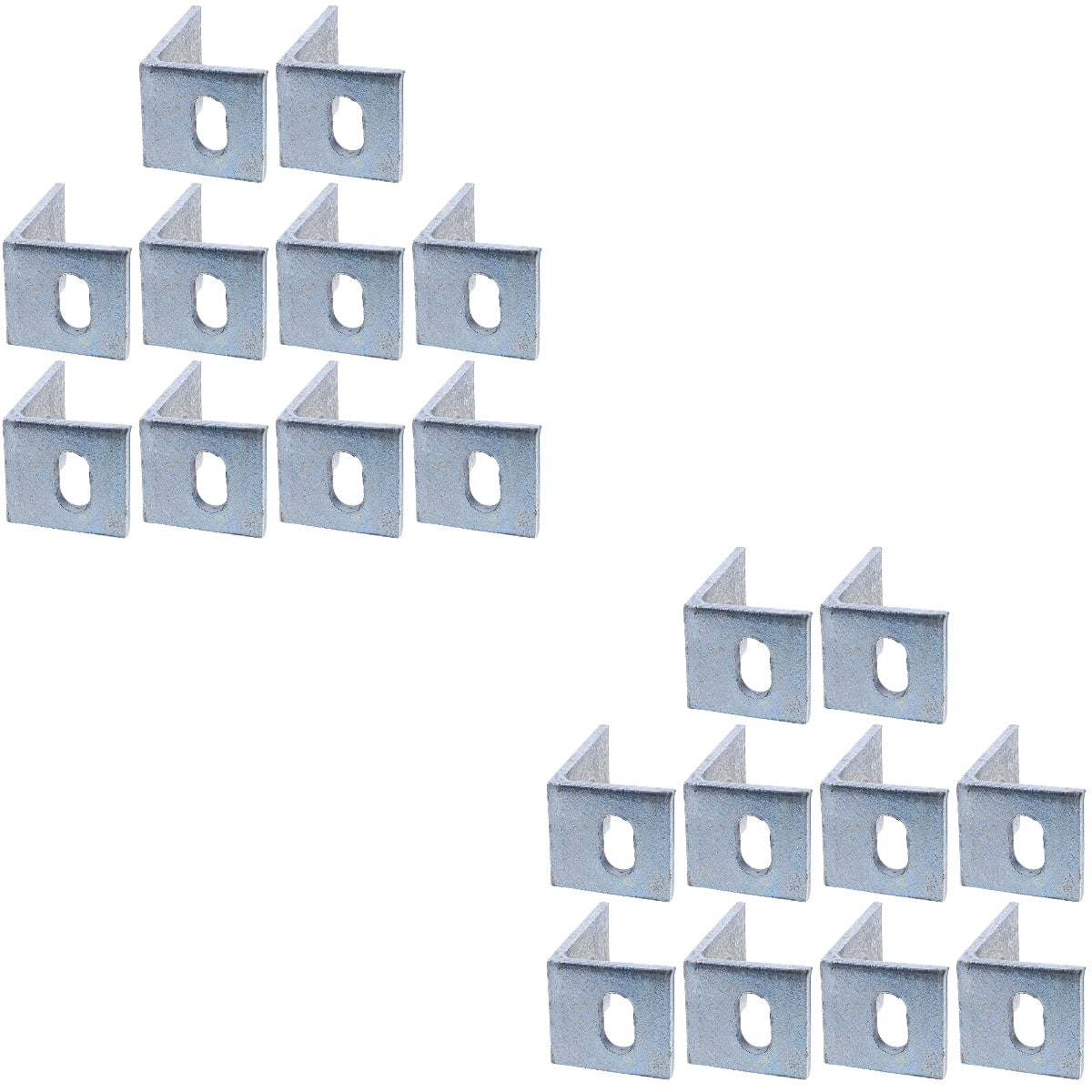 OULII  Durable 90 Degree Metal Brackets for Wood and Furniture Reinforcement