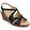 Black, variant on Womens KedzieII Ankle Strap Wedge Sandals, Widths Available
