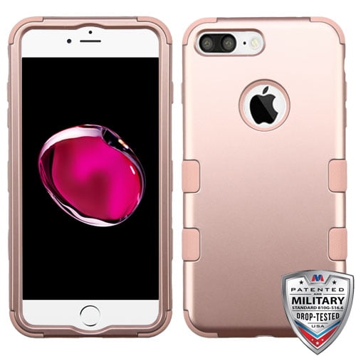 MYBAT Étui Hybride en Tuf Or Rose/or Rose pour iPhone 8 Plus/7 Plus