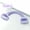 PURPLE, variant on Yoga Stretch Strap with 6 Loops, Adjustable Elastic Stretch Band for Shoulder Back Leg Flexibility Training, Home Gym