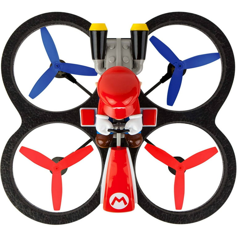 drone super mario - carrera