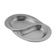 thumbnail image 4 of Baoblaze Stainless Steel Divided Plate Compact Serving Dish for Birthday Home Kitchen L, 4 of 8