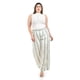 thumbnail image 5 of Pantalon palazzo a rayas Roman Fashion /Tallas Extras, 7164 (Pistache) verde claro 36, 5 of 6