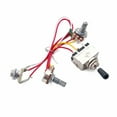thumbnail image 3 of Luxshiny Wiring Harness Toggle 1T1V Para Guitarra Con Componentes Metálicos Y Electrónicos Resistentes, 3 of 8