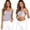 Grey, variant on ’s Tank Top With Built In Pads Summer Sleeveless Casual Vest Camisole Lacy Top Women