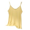 thumbnail image 2 of Débardeur Sans Manches à Col en V Uni pour Femmes pour Tenue Décontractée et Maison, 2 of 6