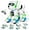Green, variant on WeFone Robot Dog Toys for Kids, RC Robotic Pet, Programmable Puppy with Voice Control, RC Stunt Music, Imitation Animals Toy, Girls Boys Gift