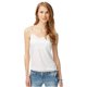 thumbnail image 2 of Camiseta sin mangas con encaje de lunares Aeropostale para mujer color blanco extragrande, 2 of 2