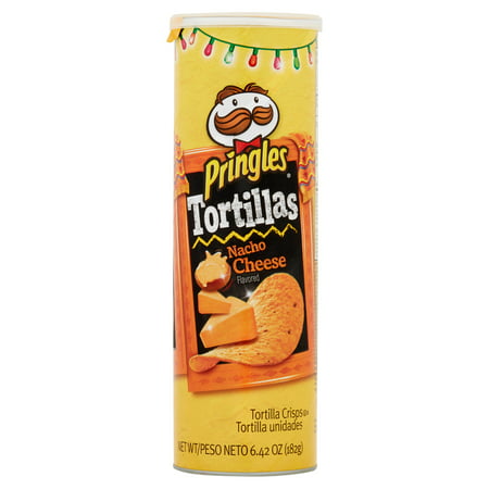 UPC 038000849152 product image for Pringles Tortillas Nacho Cheese Tortilla Crisps, 6.42 oz, Pack of 2 | upcitemdb.com