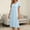 Light Blue, variant on Long Nightgowns Nightgown for Women Sleepshirts Cute Nightgowns Nightgowns Short Sleeve Crew Neck Beige Below-the-Knee Mumu Nightgown for Women
