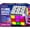 Green/Pink, variant on Skywin Puzzle STEM Cube Game - 3 Pack Entertaining, Fun & Unique Flashing Cube Electronic Memory & Speed Game Development for Kids & Adults Brain - Hands and Eyes Coordination Cube Light (3-Pack)