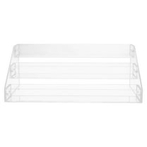 Houderco Transparent Acrylic Spice Rack Organizer for Storage Sturdy and 7.87 x 4.92 x 15.75 Inches