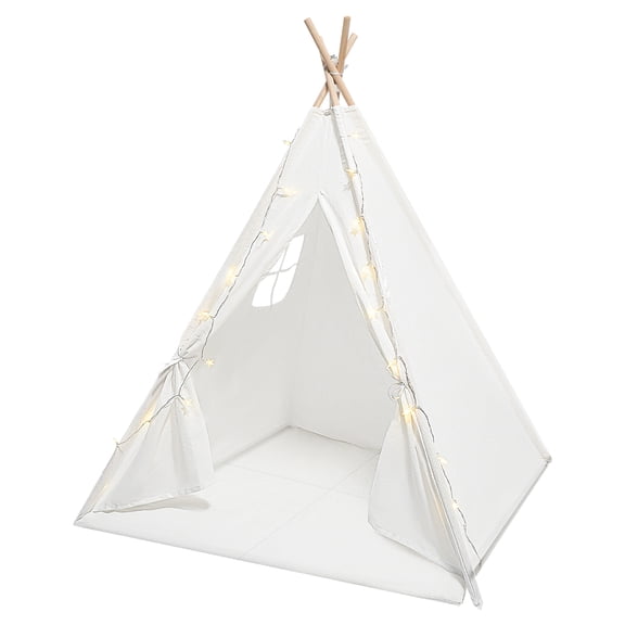 160cm/62.9in Home Tent, Indoor Playhouse Play Tent With Light White