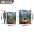 thumbnail image 6 of Yayeee Throw Blanket for Couch Soft Warm 50" x 60" Sofa Chair Bed Decoration, Lake, 6 of 7