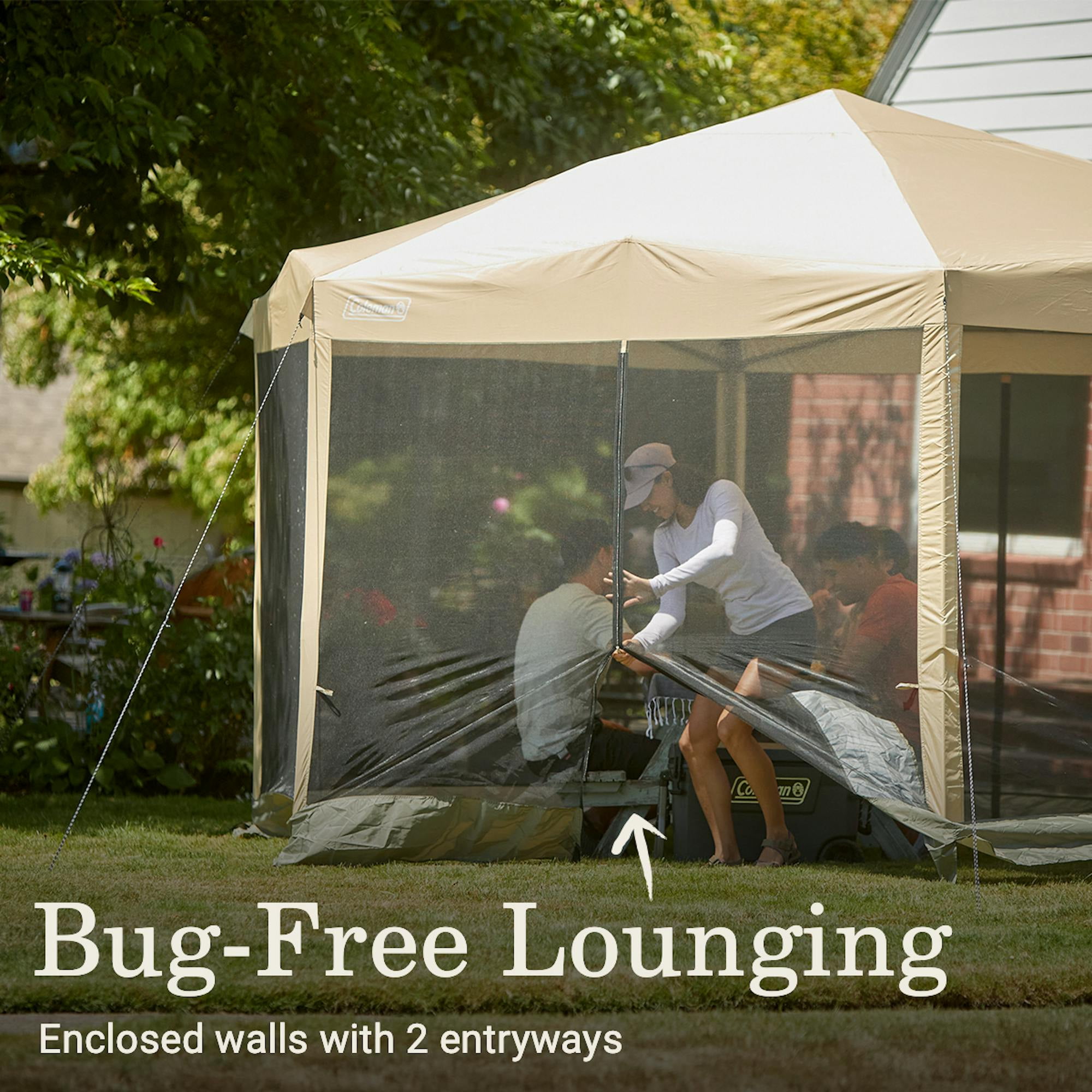 Coleman Back Home™ 15 x 13 Screen Canopy Tent