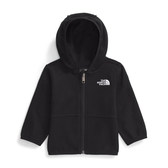 Sudadera con capucha THE NORTH FACE Baby Glacier con cremallera completa TNF negra 12M