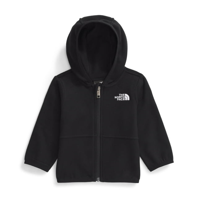 Sudadera con capucha THE NORTH FACE Baby Glacier con cremallera completa TNF negra 12M