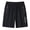 j-Black12023, variant on LIIPEE Men Shorts Casual Solid Color Knee Length Shorts Male Fashion Loose Fit Drawstring Shorts Summer Cool Comfortable Soft Breathable Daily Shorts,Black12023,L