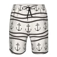 thumbnail image 3 of Vsdgher Anchors and Ropes Men's Beach Shorts, Surfing shorts, Swim trunks, Quick Dry Swim Trunks for Surfing Beach Fun -3X-Large, 3 of 6
