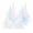 White, variant on Tauxra Plus Size Lingerie for Women,Casual Lace Plus Size Bra with Support,3 Pcs Women's Bra