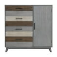 thumbnail image 3 of Soho Baby Cascade Chifferobe Multi Tone Gray, 3 of 3