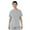 Gray, variant on ave. Lex Women's Three Pocket V-Neck Tunic Scrub Top in Wine, M