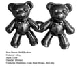 thumbnail image 7 of Tnobhg 1 Pair Belt Buckles Cartoon Bear Shape Waist Adjustment Waist Fixed Clips Brooched Skirt Cardigan Pin Pants Waist Stainless Pants Waist Fixers, 7 of 7