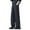 Black, variant on Telankuip Mens Wide Leg Suit Pants Loose Fit Lightweight Comfortable Business Casual Trousers with Elastic Waistband Solid Color Straight Stylish Simple Work Outfits Dark Gray XL
