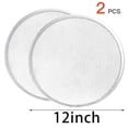thumbnail image 2 of 4X Pizza Screen, Pizza Pan,Pizza Pan for Oven, Pizza Tray, 12 Inch Seamless-Rim Aluminum Non Stick Pizza Screen, 2 of 7
