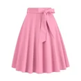thumbnail image 3 of Falda cortavientos vintage holandesa más vendida en Amazon Ropa de mujer Falda con cinturón con hebilla grande Moda europea americana, 3 of 4