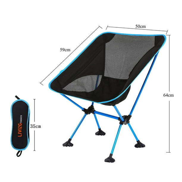 Portable Folding Picnic Chair,Adjustable Height Fishing Chair