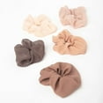 thumbnail image 4 of Kitsch Crepe Scrunchies for Adult, Red, 5 Pack, 4 of 9