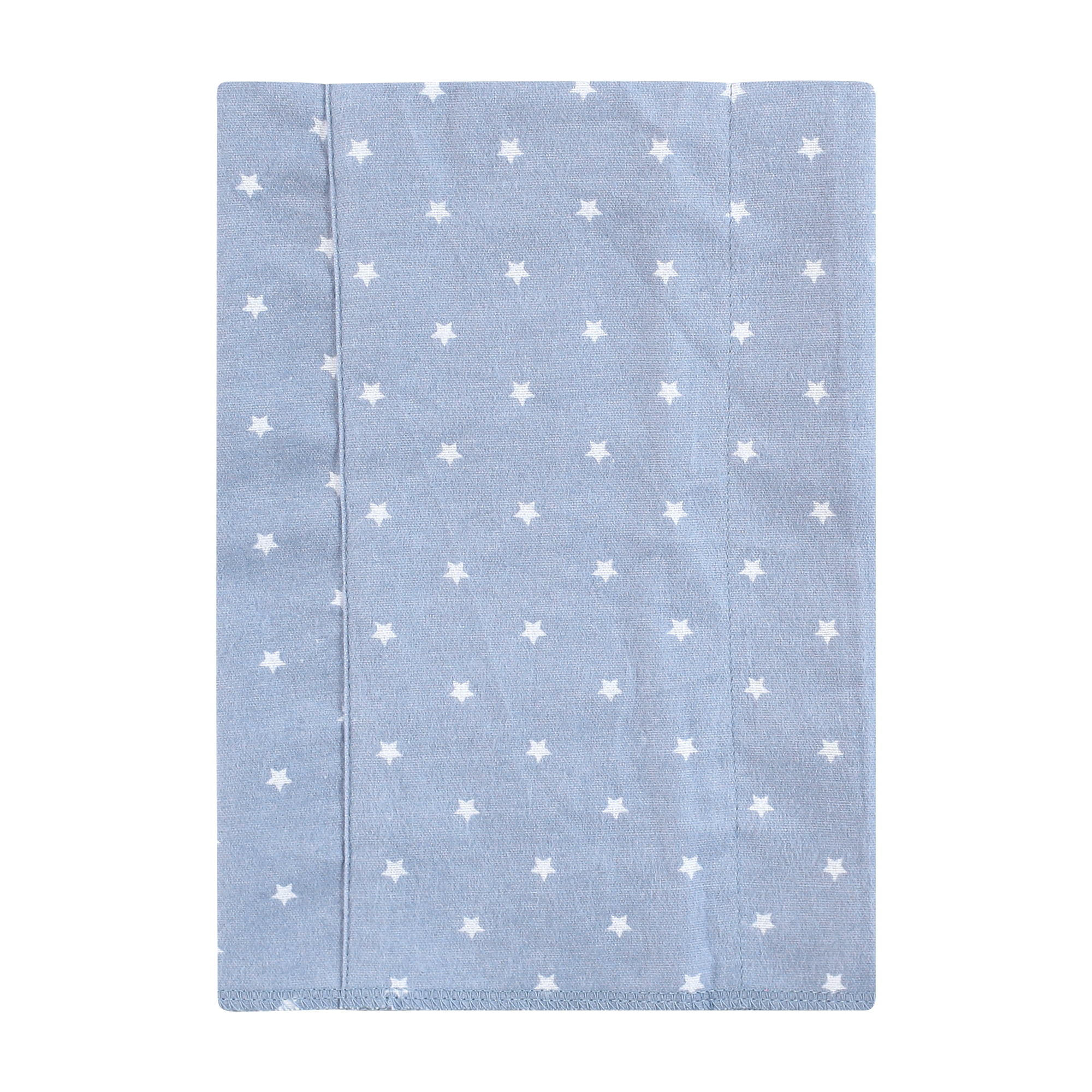 Hudson Baby Infant Boys Cotton Flannel Burp Cloths 7pk, Multi Color Boy Elephant, One Size