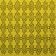 thumbnail image 1 of Ahgly Company Indoor Square Abstract Yellow Contemporary Area Rugs, 8' Square, 1 of 4