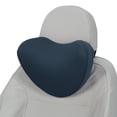 thumbnail image 1 of Almohada para reposacabezas de automóvil Unique Bargains Almohada de soporte para cuello ergonómica y cómoda Poliéster, Espuma de Memoria Ancho ajustable Azul Profundo 1 Pcs para conducción y viaje, 1 of 7