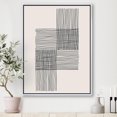 thumbnail image 3 of Designart Minimal Geometric Compostions Of Elementary Forms XIX FLOAT FRAME WALL ART, 3 of 4