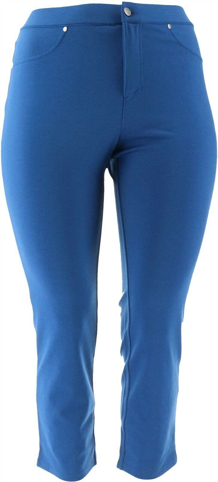 Liz Claiborne Ponte Knit Slim Leg Pants 