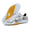 thumbnail image 3 of Zapatos de fútbol al aire libre para hombre, botas de fútbol cómodas, antideslizantes, entrenamiento profesional, ultraligeras, FG/TF, originales, 3 of 5