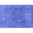 thumbnail image 1 of Ahgly Company Indoor Rectangle Abstract Blue Modern Area Rugs, 8' x 10', 1 of 4