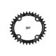 thumbnail image 5 of Soidarity Bicicleta 38T Oval estrecho ancho 104BCD bicicleta de montaña placa de bielas bicicleta rueda de cadena ciclismo platos y bielas placa Ciclismo negro 38T Soidarity OD3200-24B, 5 of 6