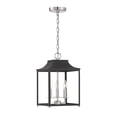 thumbnail image 3 of Trade Winds Gianna 3-Light Pendant in Navy Blue with Polished Nickel, 3 of 5