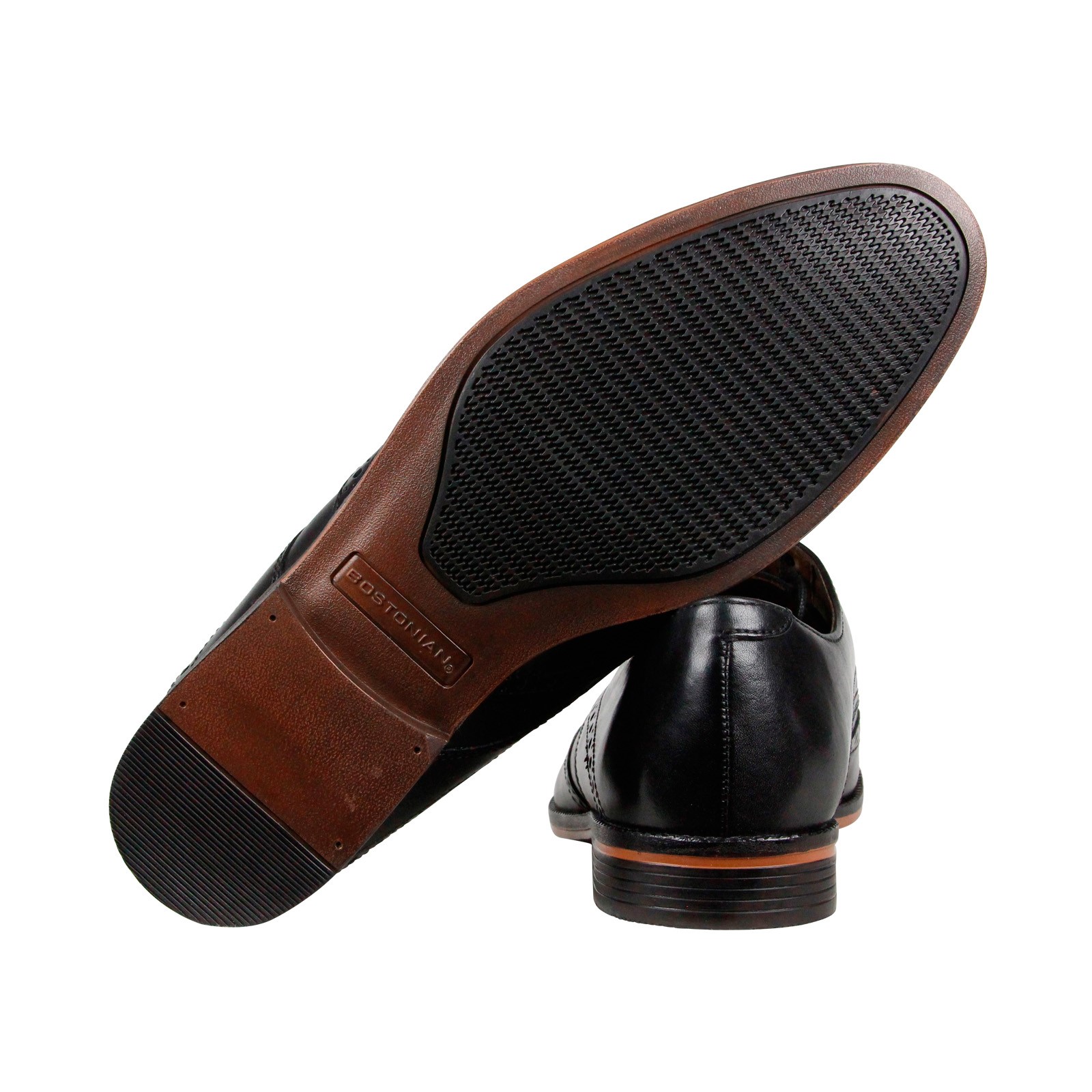 Bostonian, black leather oxfords, size 12 wide Amazon.com | Bostonian mens Nantasket Fly Oxford, Black  main image 3