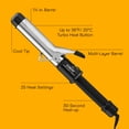 thumbnail image 2 of Conair CD82WCS Curling iron Negro Utensilio de peinado - Moldeador de pelo (Rizador de pelo, 30 s, UL, Negro, 3.17 cm), 2 of 5