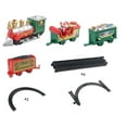 thumbnail image 2 of Wmkox8yii Juego de tren navideño con vías, juegos de regalo navideño para niños, juego de tren a batería para niños y niñas, tren de juguete navideño para niños de 2 a 8 años (sin sonido ni luces), 2 of 8