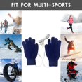 thumbnail image 1 of Calefacción eléctrica Guantes de invierno Calentadores portátiles Calentador de manos Azul JShteea Para Estrenar, 1 of 9
