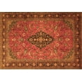 thumbnail image 1 of Ahgly Company Indoor Rectangle Medallion Orange Traditional Area Rugs, 8' x 12', 1 of 1
